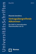 Buchcover © Nomos Verlagsgesellschaft Buchcover © Nomos Verlagsgesellschaft