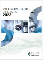 Wissenschaftsbericht des Landes Steiermark 2023 © Land Steiermark