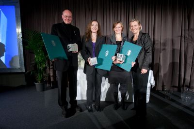 von links nach rechts:Peter Hagmann, Eisabeth Holzer, Brigitte Reisinger, Kristina Edlinger-Ploder